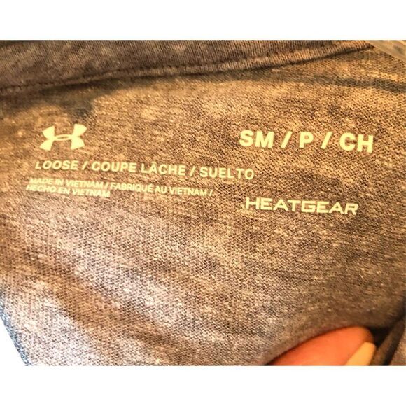 UNDER ARMOUR - L Sz S - NWT Heat Gear Woman's Stadium Hoodie in Graphite - Picture 10 of 16